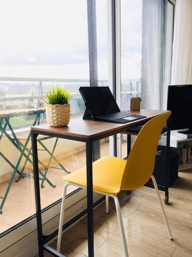 Bleu Sale - F2 Courseulles Avec Balcon Apartment Exterior photo