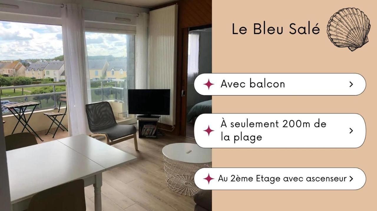 Bleu Sale - F2 Courseulles Avec Balcon Apartment Exterior photo